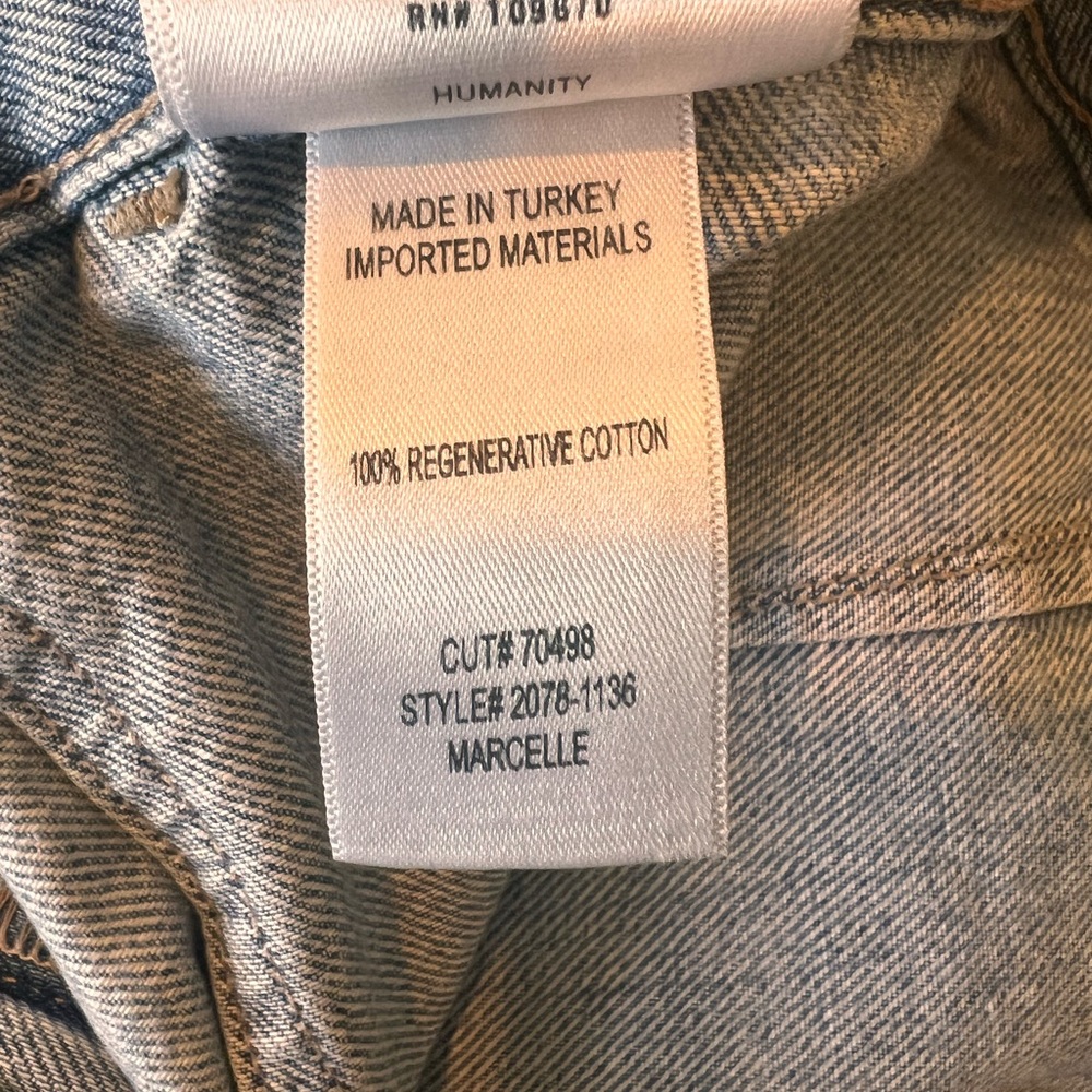 Citizens Of Humanity Marcelle Denim Cargo Pants - Picture 5 of 5